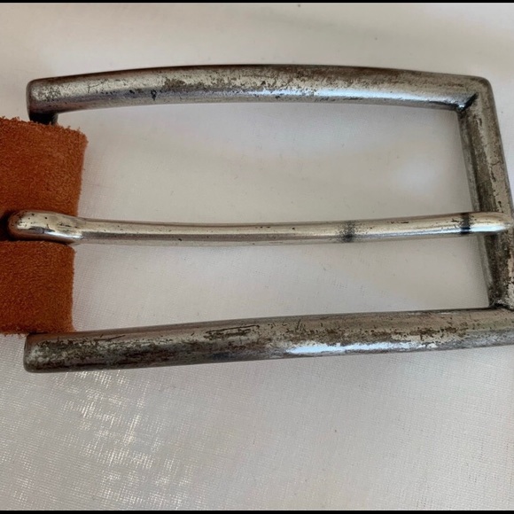 Buffalo brand rust/brown Southwest style belt. Size M - Picture 8 of 10